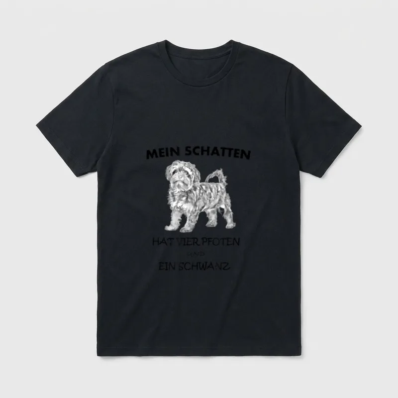 Bolonka Zwetna Hunde T mit Hundeliebhaber T-Shirt – Klassisches T-Shirt in Schwarz