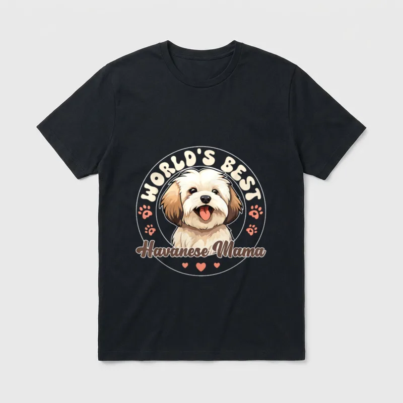 Havaneser Dog World's best T-Shirt – Klassisches T-Shirt in Schwarz