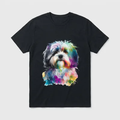Havanesischer Hund Bichon Habanero T-Shirt – Klassisches T-Shirt in Schwarz