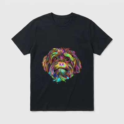 Bolonka Zwetna Geschenke Splash T-Shirt – Klassisches T-Shirt in Schwarz