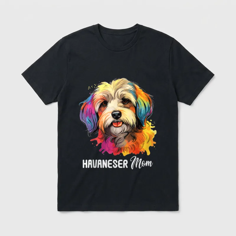 Havaneser Mom Hund Havaneser T-Shirt – Klassisches T-Shirt in Schwarz