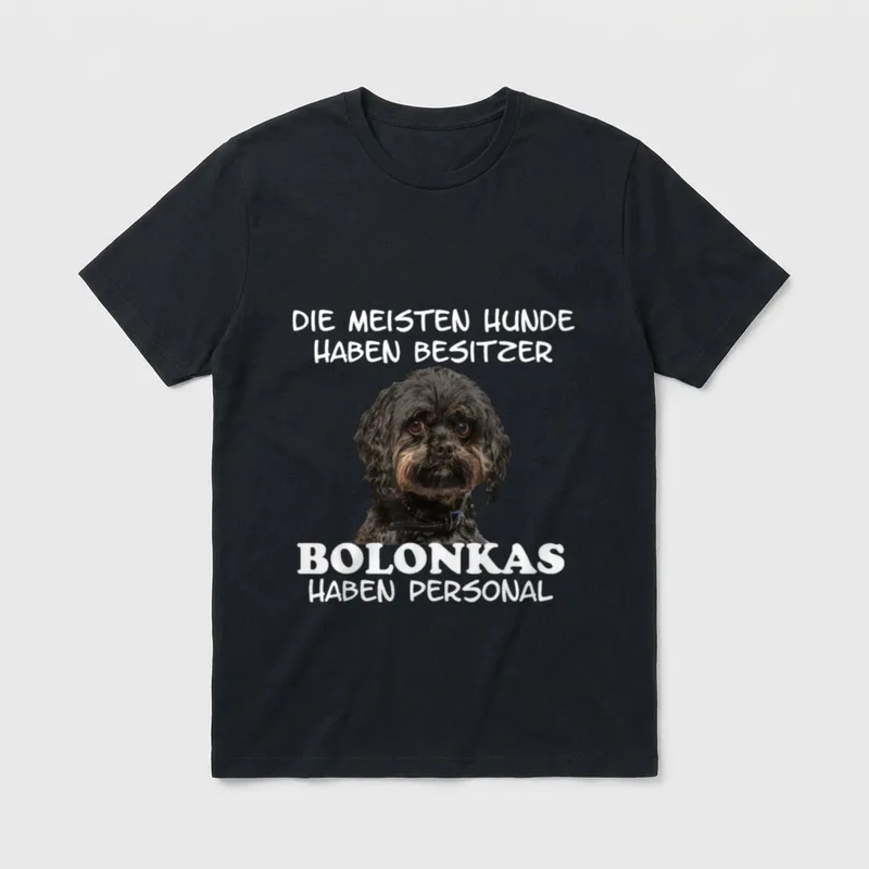 Bolonka Hund T. Haustier T-Shirt – Klassisches T-Shirt in Schwarz