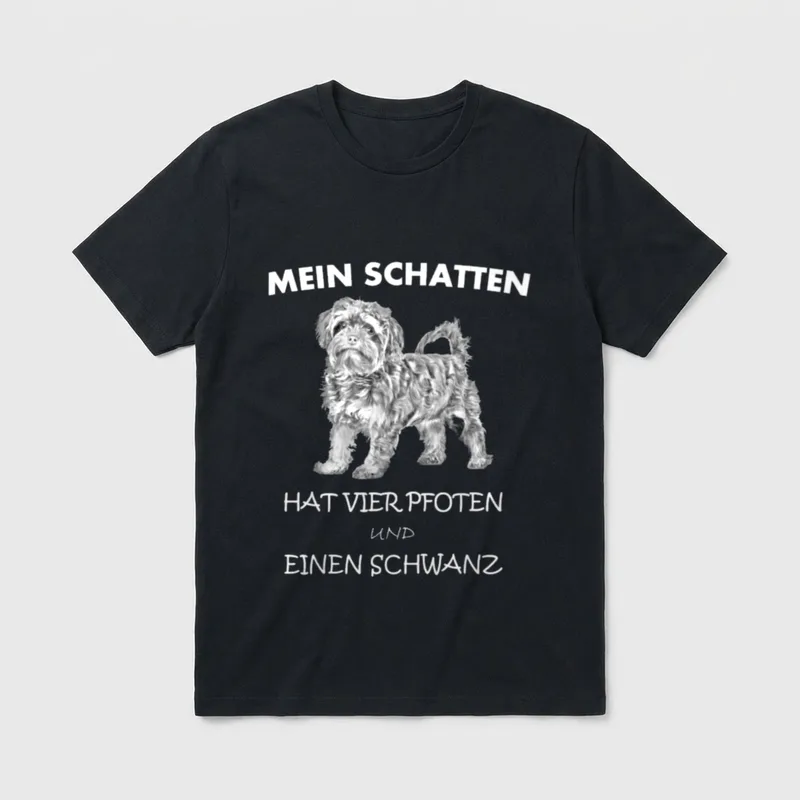 Bolonka Zwetna Hunde Havaneser, Malteser & Co. T-Shirt – Klassisches T-Shirt in Schwarz
