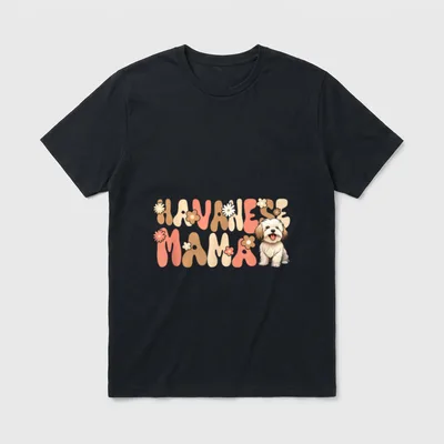 Havaneser Groovy World's best T-Shirt – Klassisches T-Shirt in Schwarz