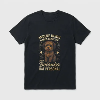 Andere Hunde Haben Besitzer T-Shirt – Klassisches T-Shirt in Schwarz