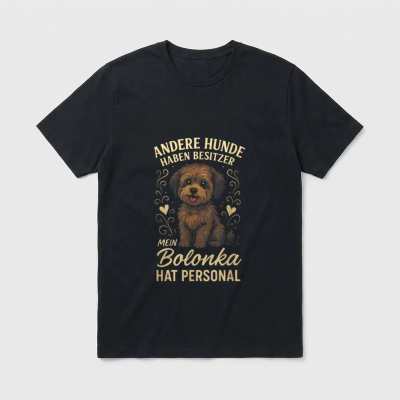 Andere Hunde Haben Besitzer T-Shirt – Klassisches T-Shirt in Schwarz