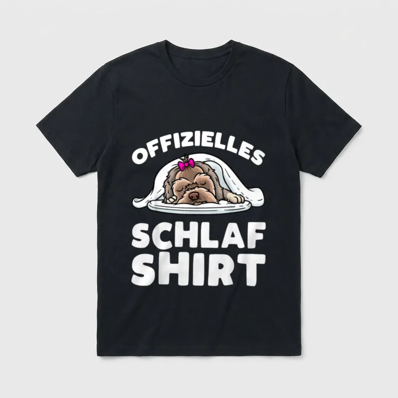 Bolonka Zwetna Offizielles Schlafshirt T-Shirt – Klassisches T-Shirt in Schwarz