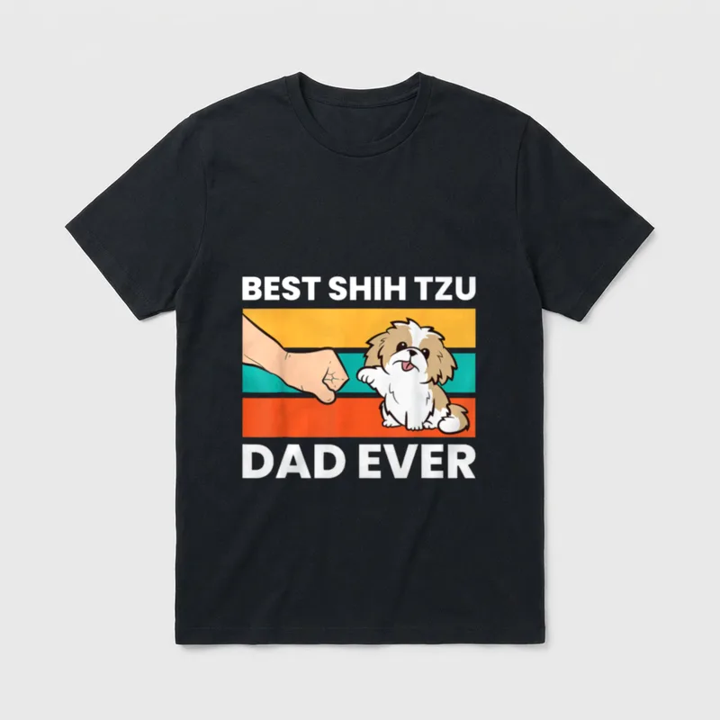 Der beste Shih Tzu T-Shirt – Klassisches T-Shirt in Schwarz