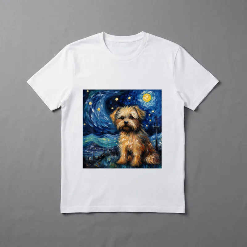 Sternennacht Bolonka Zwetna Bolonka T-Shirt – Klassisches T-Shirt in Schwarz