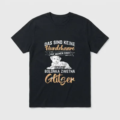 Das Ist Bolonka Zwetna T-Shirt – Klassisches T-Shirt in Schwarz