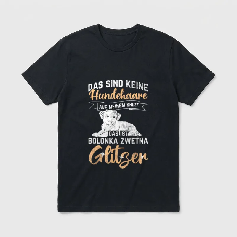 Das Ist Bolonka Zwetna T-Shirt – Klassisches T-Shirt in Schwarz