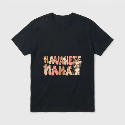 Havaneser Groovy World's best T-Shirt 0200 – Klassisches T-Shirt in Schwarz