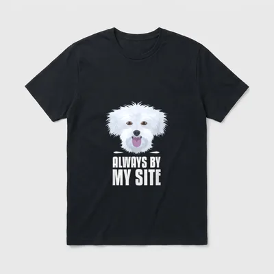 My Best Buddy Havaneser T-Shirt – Klassisches T-Shirt in Schwarz