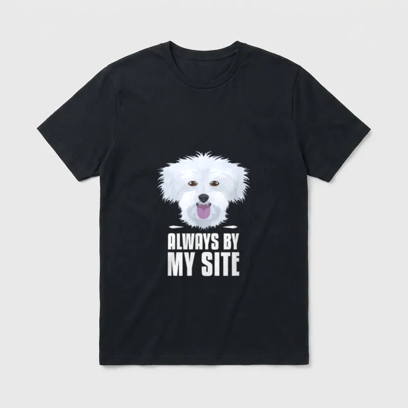 My Best Buddy Havaneser T-Shirt – Klassisches T-Shirt in Schwarz