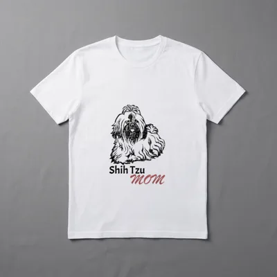 Lustiges Shih Tzu T-Shirt – Klassisches T-Shirt in Schwarz