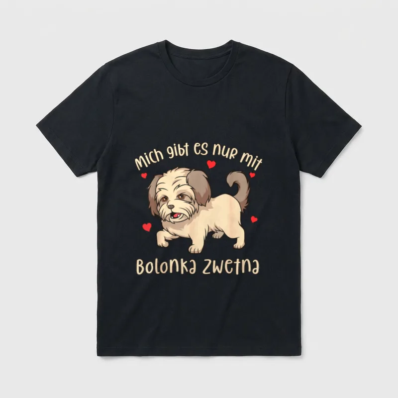 Bolonka Zwetna Mich gibt T-Shirt – Klassisches T-Shirt in Schwarz