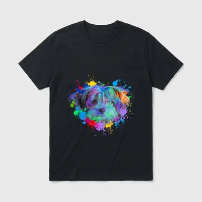 Bolonka Hund Tierliebhaber Hunde T-Shirt – Klassisches T-Shirt in Schwarz