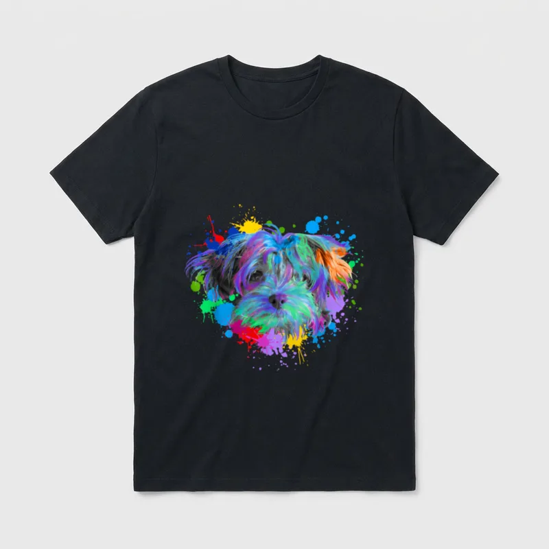 Bolonka Hund Tierliebhaber Hunde T-Shirt – Klassisches T-Shirt in Schwarz