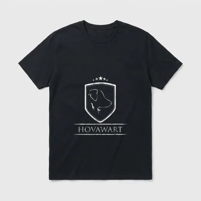 Hovawart Hund Hunde Profil T-Shirt – Klassisches T-Shirt in Schwarz