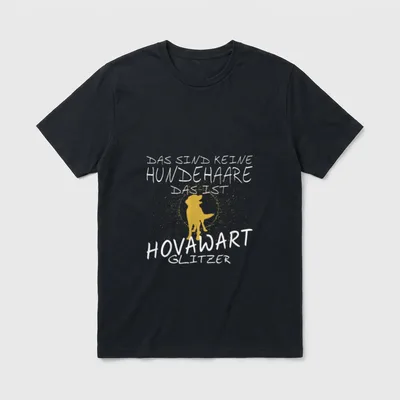 Das sind keine Hundehaare T-Shirt 0025 – Klassisches T-Shirt in Schwarz