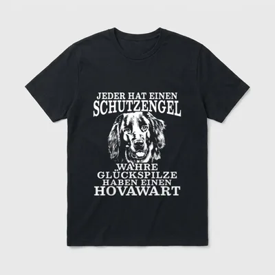 Wahre Glückspilze Haben T-Shirt 0043 – Klassisches T-Shirt in Schwarz
