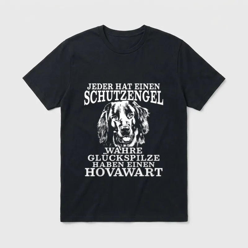 Wahre Glückspilze Haben T-Shirt 0043 – Klassisches T-Shirt in Schwarz