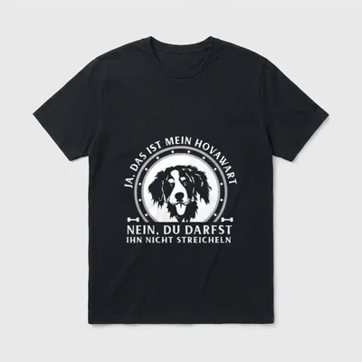 Ja das ist mein Hovawart T-Shirt – Klassisches T-Shirt in Schwarz