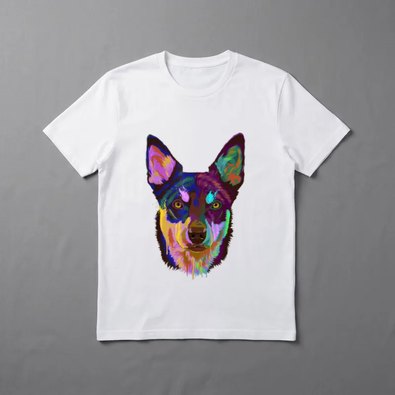 Hund Australian Kelpie T-Shirt – Klassisches T-Shirt in Schwarz