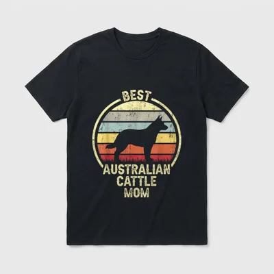 Best Dog Mother Mom T-Shirt – Klassisches T-Shirt in Schwarz