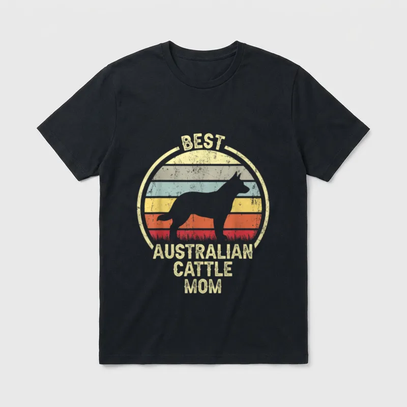 Best Dog Mother Mom T-Shirt – Klassisches T-Shirt in Schwarz