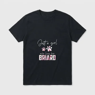 Just a girl who loves T-Shirt – Klassisches T-Shirt in Schwarz
