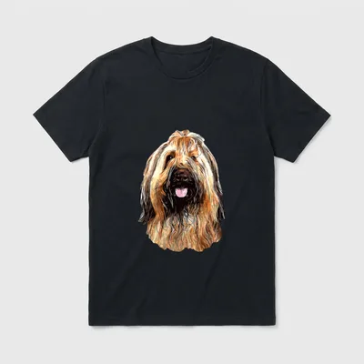 Briard Weitere Hütehunde T-Shirt – Klassisches T-Shirt in Schwarz