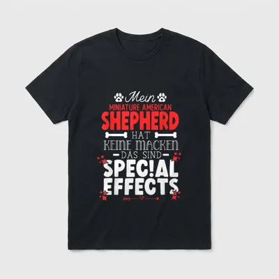 Miniature American Shepherd hat T-Shirt – Klassisches T-Shirt in Schwarz