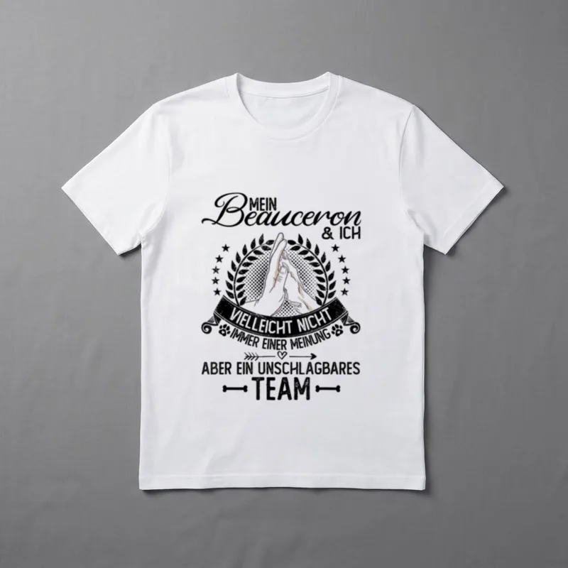 Beauceron nicht immer T-Shirt – Klassisches T-Shirt in Schwarz