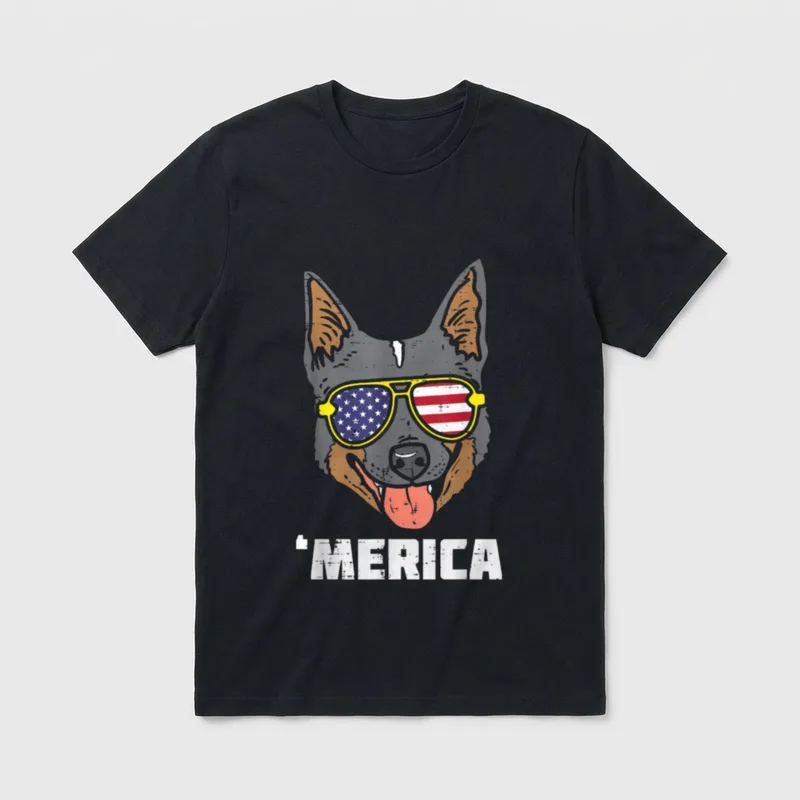 Australian Cattle Dog Heeler Weitere Hütehunde T-Shirt – Klassisches T-Shirt in Schwarz
