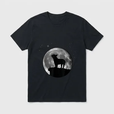 Französische Bulldogge Hunde T-Shirt – Klassisches T-Shirt in Schwarz