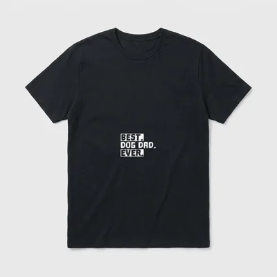 Hunde-Halter Sprüche Motiv Best T-Shirt – Klassisches T-Shirt in Schwarz