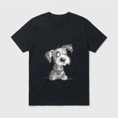 Wuscheliger Hund I Hunde T-Shirt – Klassisches T-Shirt in Schwarz