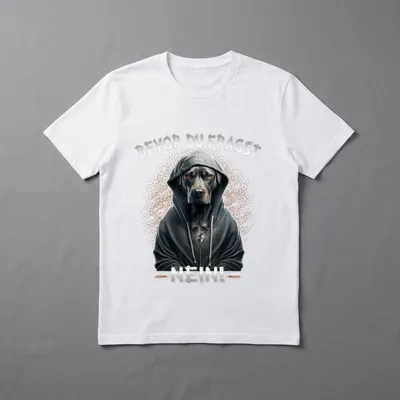 Bevor Du Fragst Nein! T-Shirt – Klassisches T-Shirt in Schwarz