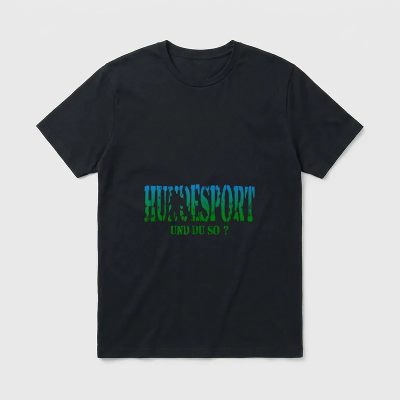 Hunde-Sport Hundeplatz IGP IPO T-Shirt – Klassisches T-Shirt in Schwarz