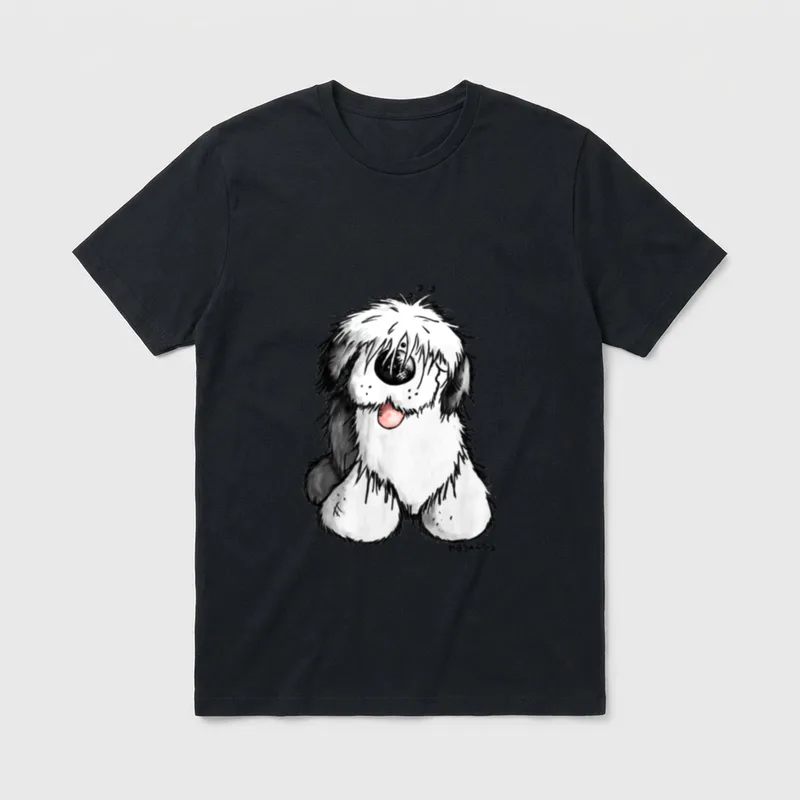 Happy Bobtail T T-Shirt – Klassisches T-Shirt in Schwarz
