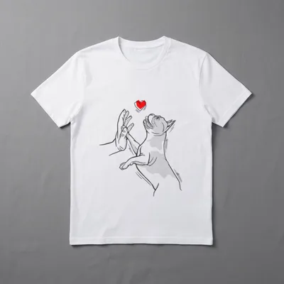 Französische Bulldoggen Hundeliebhaber Französische T-Shirt – Klassisches T-Shirt in Schwarz