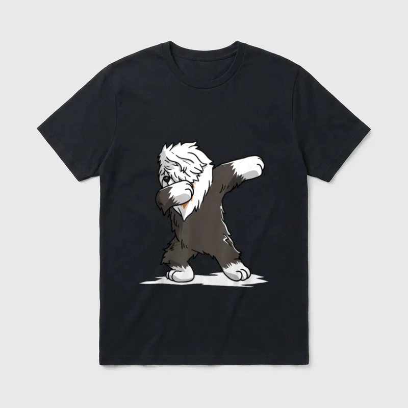 Dabbing Bobtail Dab Tanzen T-Shirt – Klassisches T-Shirt in Schwarz