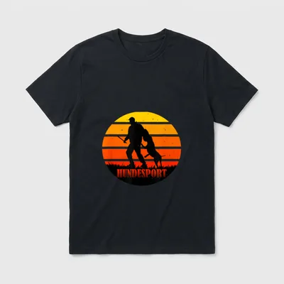 Hunde-Sport Hundeplatz IGP IPO Schutzhund T-Shirt – Klassisches T-Shirt in Schwarz