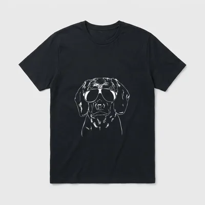 Lustiger Bayerischer Gebirgsschweisshund BGS T-Shirt – Klassisches T-Shirt in Schwarz