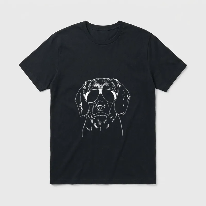 Lustiger Bayerischer Gebirgsschweisshund BGS T-Shirt – Klassisches T-Shirt in Schwarz