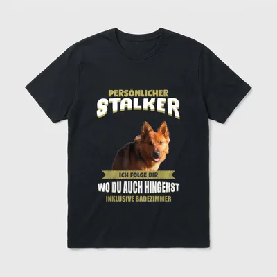 Harzer Fuchs Harzer Fuchs T-Shirt – Klassisches T-Shirt in Schwarz