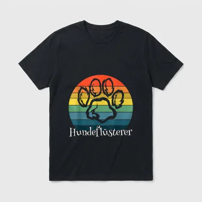 Hundeflüsterer Hundeliebe Hunde Fan T-Shirt – Klassisches T-Shirt in Schwarz