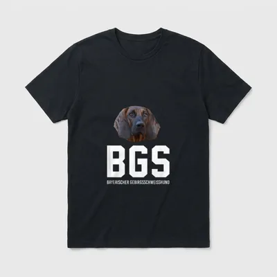 Weidmannsheil Hunt Bayerischer Gebirgsschweisshund T-Shirt – Klassisches T-Shirt in Schwarz