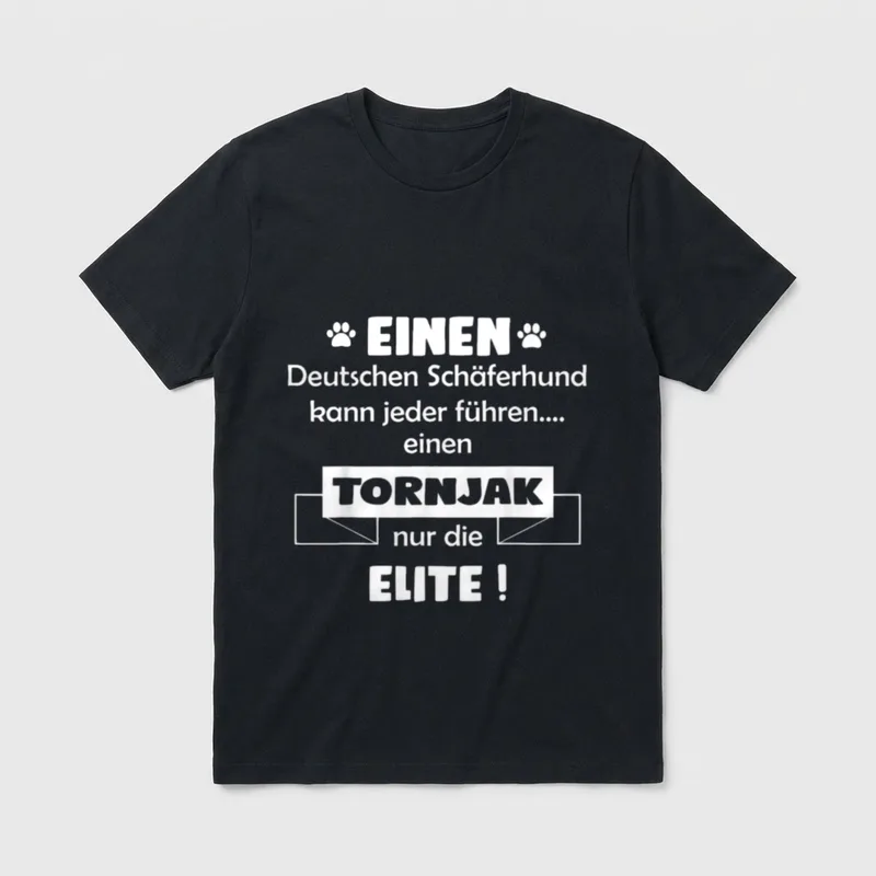 Tornjak Tornjak Hund T-Shirt – Klassisches T-Shirt in Schwarz